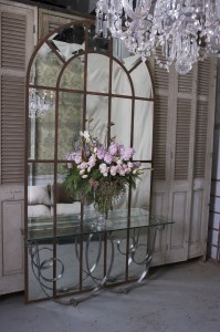 Mirror Arched Panel French Provincial Le Forge